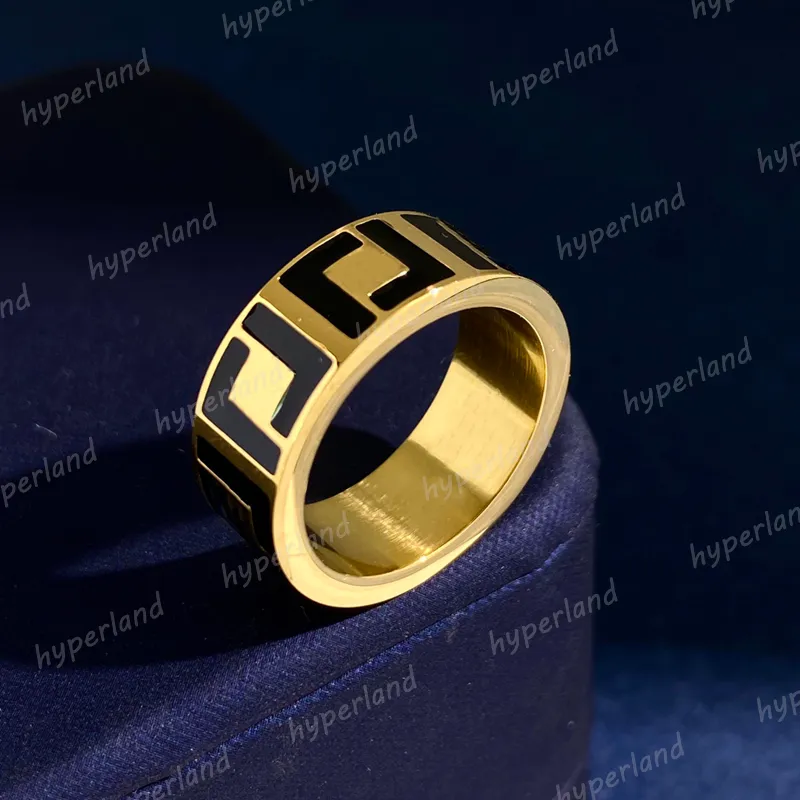 Luxurys Designers Ring Erkek Takı Designer Altın Yüzükler Kadınlar İçin Eşzemler Yüzük Harfleri F Yüksek Kaliteli Kadın Ringe B321J