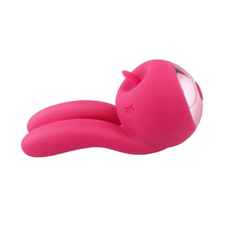 20RD Silicone Rabbit Vibrator G-spot Clitoris Stimulation Magnetic USB Rechargeable Massager Adult sexy Toy for Women