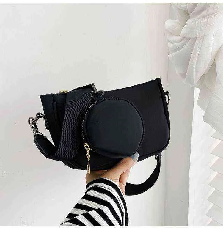 belt Bag Female Fashion Fashion Handbags Two in One Underarm Bag Single Shoulder Messenger Women's Multipurpose Chest Bag 220712