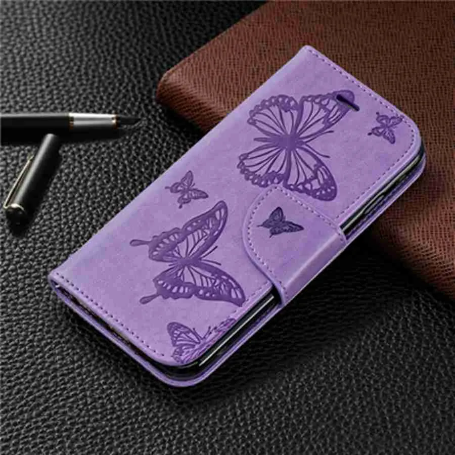 Stand Business Phone Cases Holsterfor voor Xiaomi Redmi Note 10 9 8 7 6 8T 9S PRO 9C 8A 7A 6A POCO X3 NFC Flip Wallet Phone Case