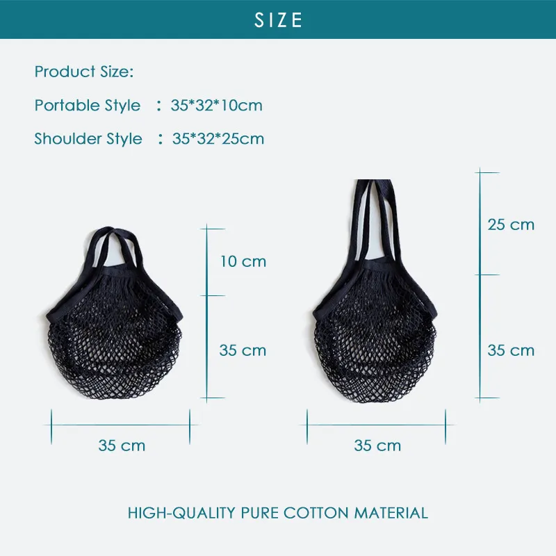 / ensemble sac d'épicerie doublé de maille pliable réutilisable résistant écologique sacs à main grande pochette de shopping en coton pur CX220325