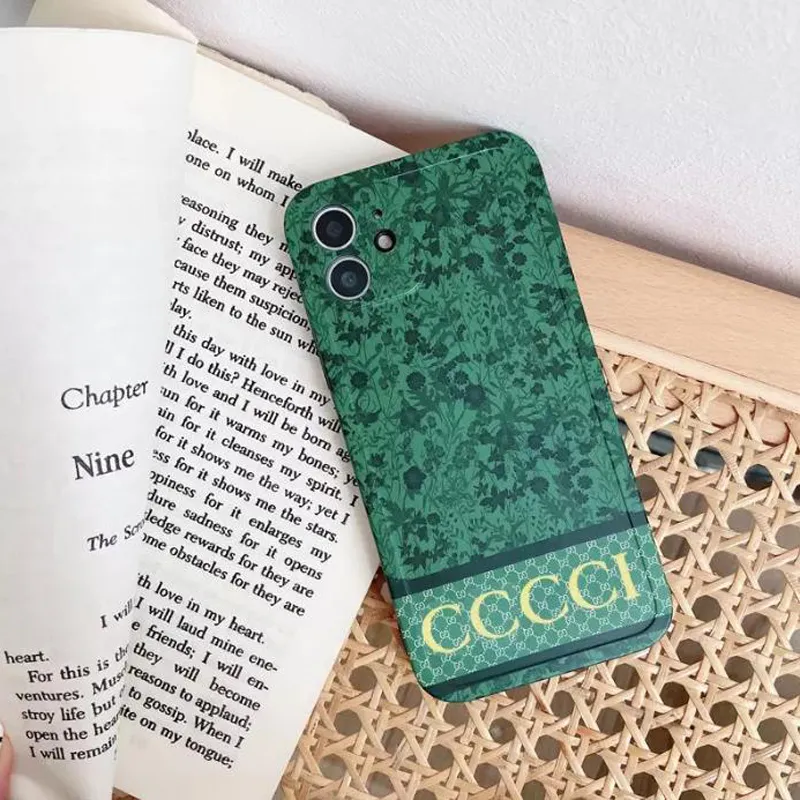 Forest Designer etui na telefon klasyczny list moda marka odporne na wstrząsy etui na telefony wysokiej jakości dla IPhone 12 13 Pro Max 7 8 Plus ładne G226243F