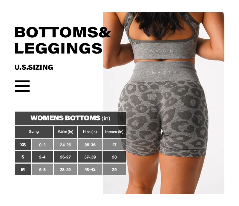 Nvgtn Wild Thing Leopard Seamless Shorts Spandex Women Fitness Elastic Breathable Hip lifting Leisure Sports Running 220630