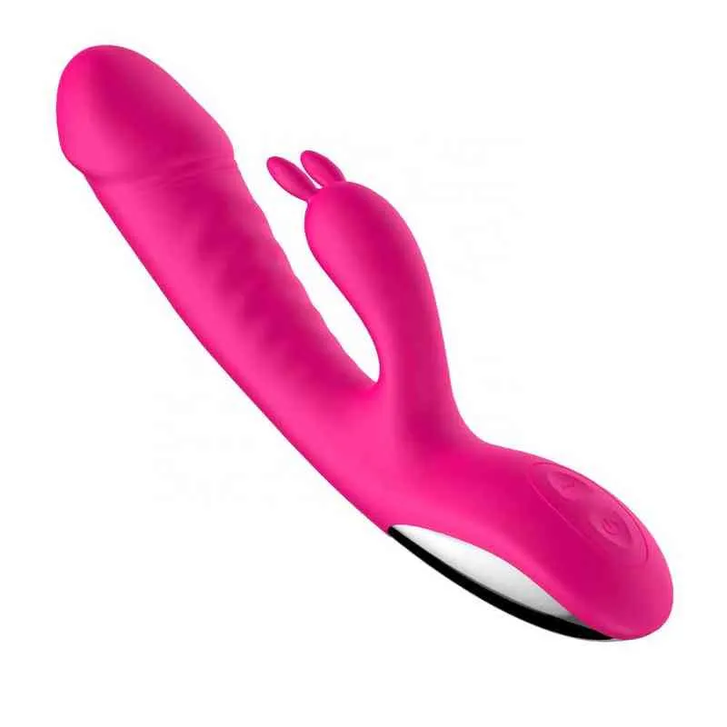 Nxy Vibrateurs Clitoral Vagin Stimulation Bunny Ear Sex Toy Toy Rabbit 10 Vitesses G Spot pour les femmes 0411