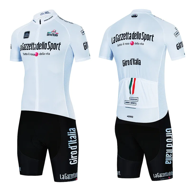Tour De Italy DITALIA Cycling Jersey Sets Mens Bicycle Short Sleeve Clothing Bike maillot Bib Shorts 220525