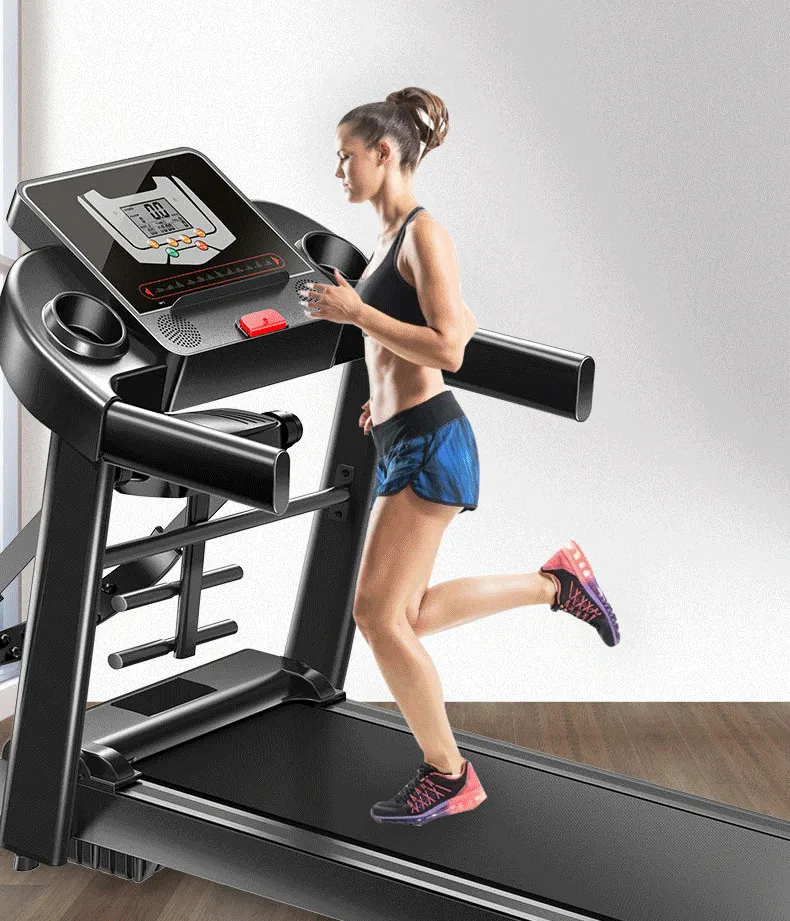 Household Small And Medium Treadmill Indoor Aerobic Fitness Equipment Mute Foldable Running Machine