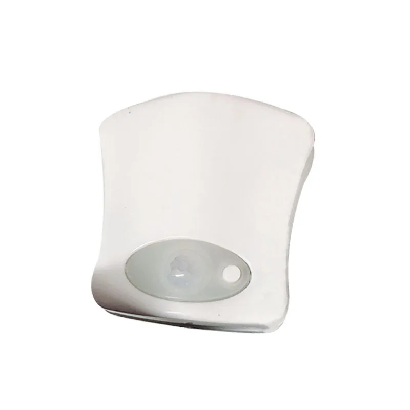 Toliet Light Portable Motion czujnik plastikowy miska toaletowa Siedziba Noc S Waterproof 8 kolorów WC 2208094992497