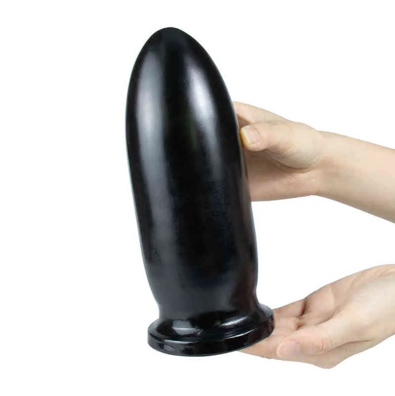 NXY Anal Toys Super grote vestibulaire anale plug voor mannen en vrouwen SM Masturbatieapparaat Fun expansie Volwassen seksproducten 220528