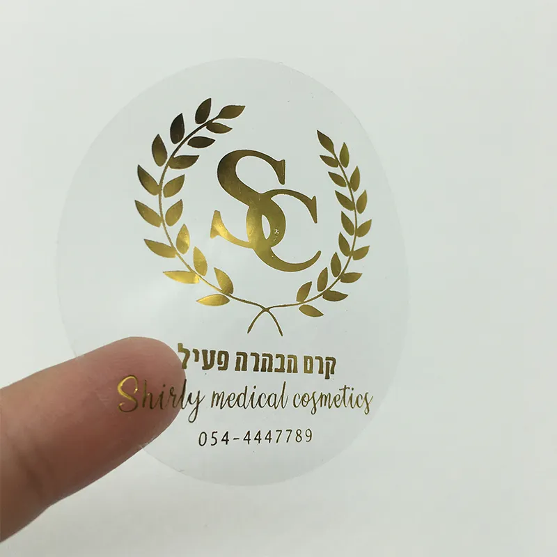 100 sheetblack gold foil autocollant étiquette de mariage commercial personnalisé emballage doré rond transparent vous 220607