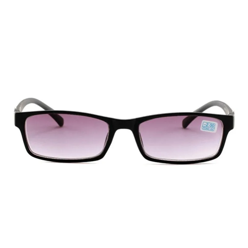 Marcos de gafas de sol de moda Miopía terminada para lentes grises unisex Gafas de dioptrías para estudiantes Mujeres Hombres -1 0 -1 5 -2 0 -2 5 -3 0 -3 5 -4 292p