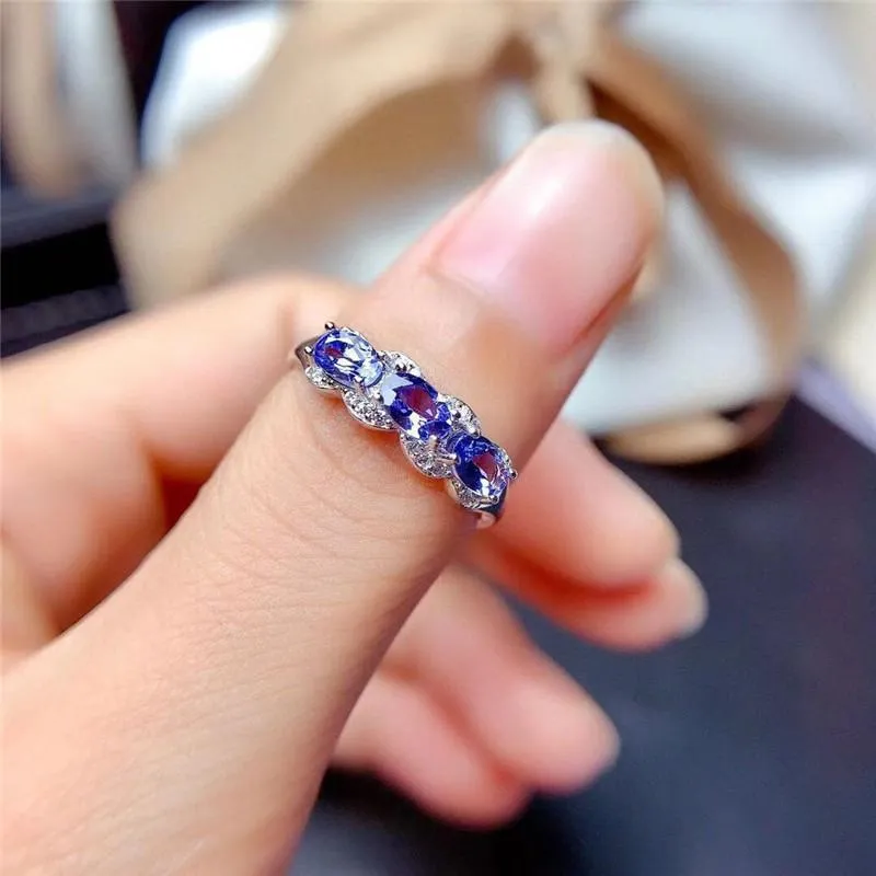 Anéis de cluster passaram diamante teste pedra moissanite 925 prata esterlina única fileira broca mulheres clássico moda noivado fino 3220295e
