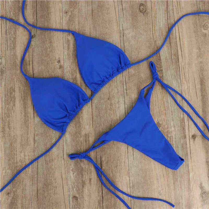 Seksowny brazylijski strój kąpielowy kobiety sexy bikini zestaw push-up biustonosz stringi g-string dwa kawałki stroje kąpielowe beachwear kostium kąpielowy femme y220423