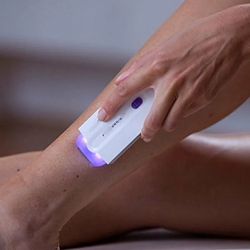 Profesyonel ağrısız çıkarma kiti lazer dokunmatik usb şarj edilebilir kadınlar vücut yüz bacak bikini el saç kaldırıcı 220630