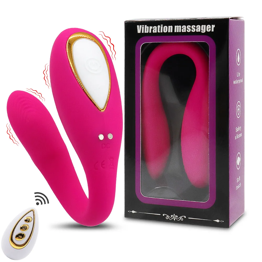Trådlös vibrator Vuxna leksaker för par 10 vibrationer dildo g spot stimulator vagina anal massager klitoris sexig kvinna