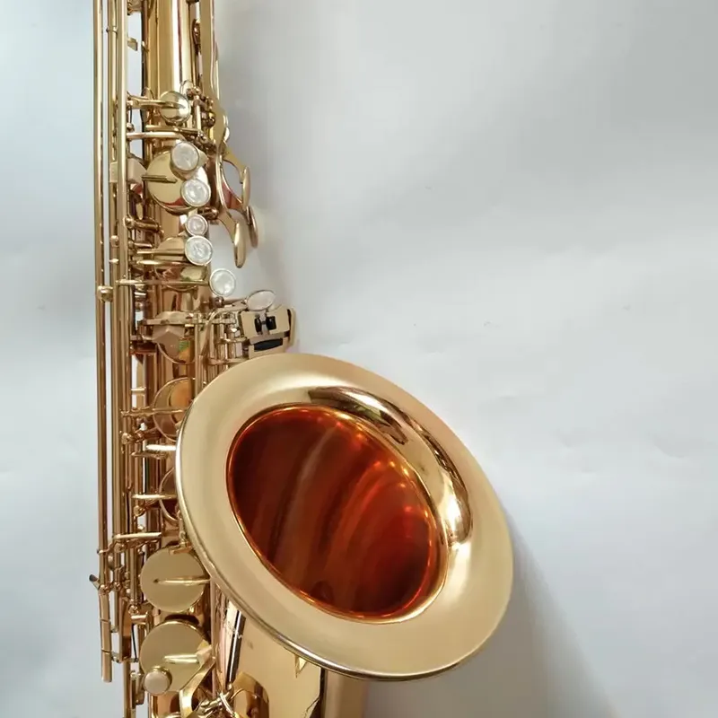 Golden Original Golden 992 Estrutura Drop B TOMPO TENOR PROFISSIONAL Tenor profissional SAXOFONO BRASS PLOT GOLTED TENOR SAX JAZZ Instrumento