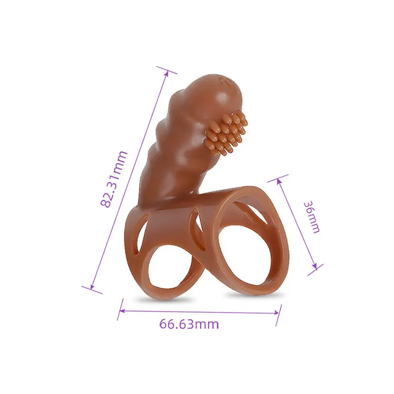 Pénis Vibrateur Cock Ring pour Hommes Érection sexy Jouets Couples Vibrant Dick Élargissement Clitoris Stimulateur Jouet