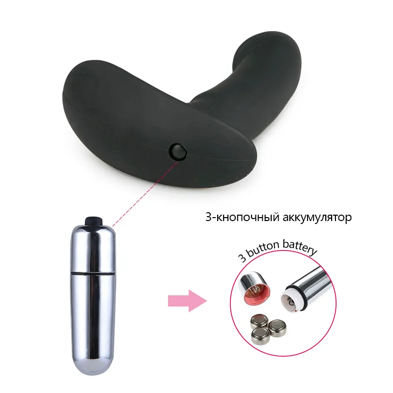 Sexiga leksaker för män/kvinnor anal rumpa plug vibrator kraftfulla motorer g spot clitoris stimualtion för människan