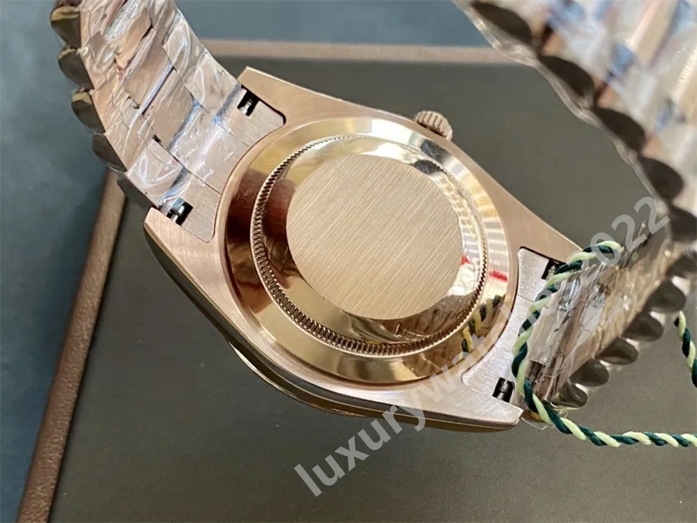 Orologio da uomo in acciaio St9 MP maker Quadrante romano in oro Meccanico automatico asia 2813 Movimento 40 mm Orologio da polso da uomo in acciaio inossidabile con zaffiro273L