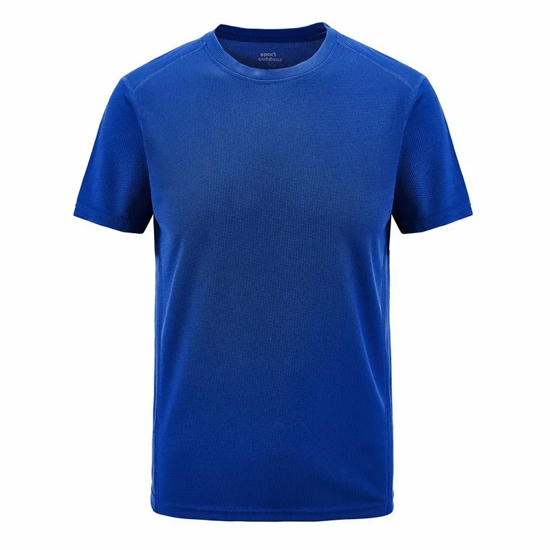 Surdimensionné 7XL 8XL T-shirt à séchage rapide T-shirt de sport d'été pour hommes T-shirt à manches courtes à col rond pour hommes T-shirt de sport de jogging Marque Top CX220421