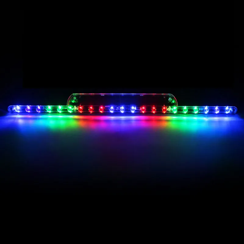 Car LED Lights Auto Solar Colorful Warning Light Antirearend Lights Lamps Car Tools Automotive Goods for Ford EDGE 200120216118480