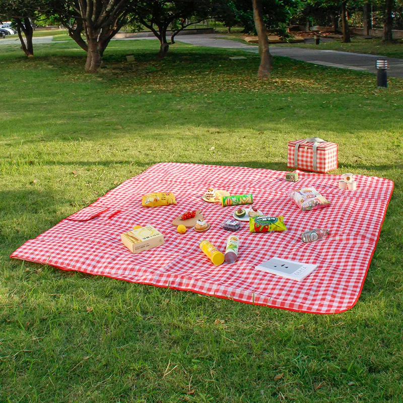 Outdoor Large Capacity Picnic Bag Camping Picnic Basket Travel Picnic Bag Portable Bento Thermal Insulation Bag 0622