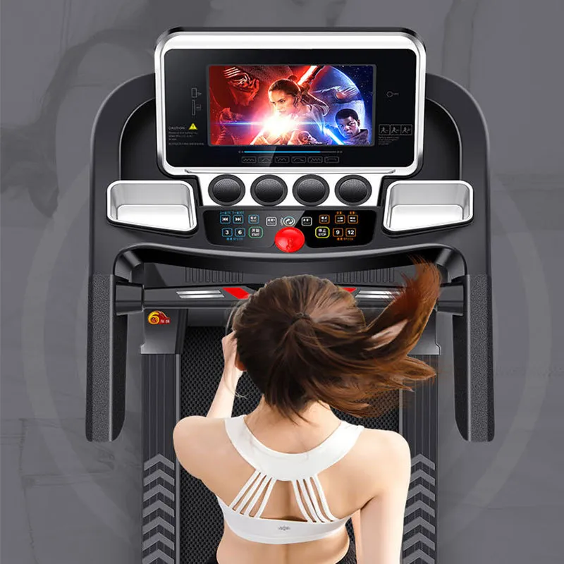 Household Electric Smart Wifi Folding Mute Shock Multi-functional Sports Fitness Equipment Treadmill