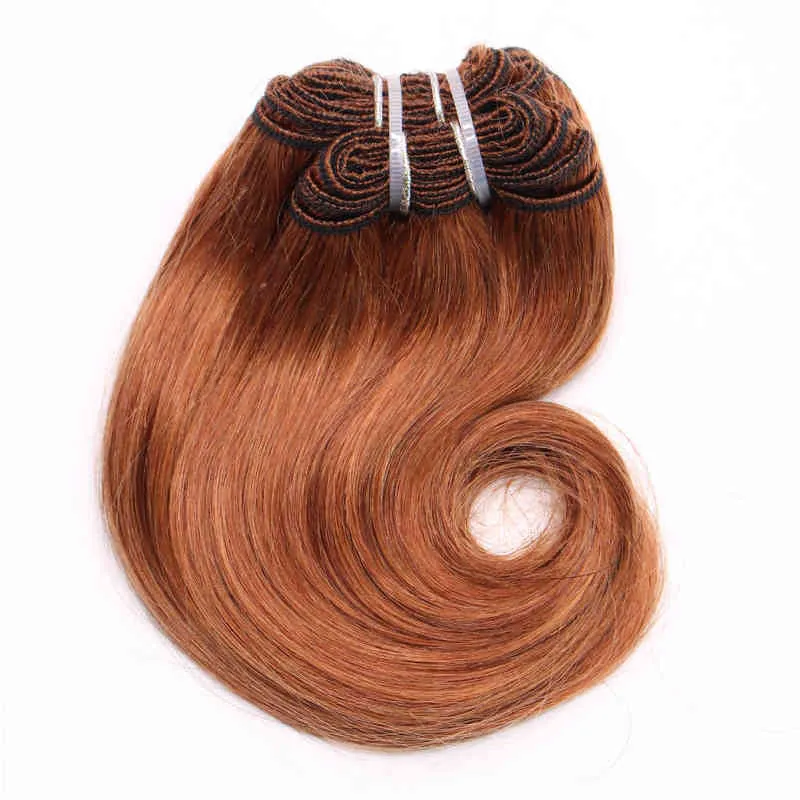 Czarne kobiety 039S Fryzura Fryzura Ombre Brazylijska fala ciała Włosy 1bgray 8039039 Body Wave Krótkie Wefta WEFT7657549294978