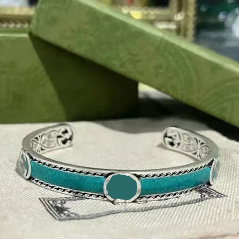 925 prata G letra cega para pulseiras de amor é adequada para joias masculinas e femininas moda simplicidade accesso213f