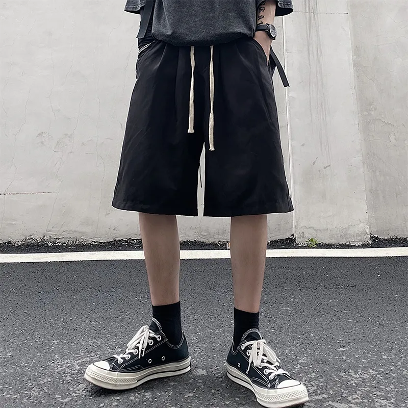 Shorts Männer ed Casual Unisex Paare Täglich High Street Kurze Koreanische Ins Sommer Hiphop Streetwear Retro 220608