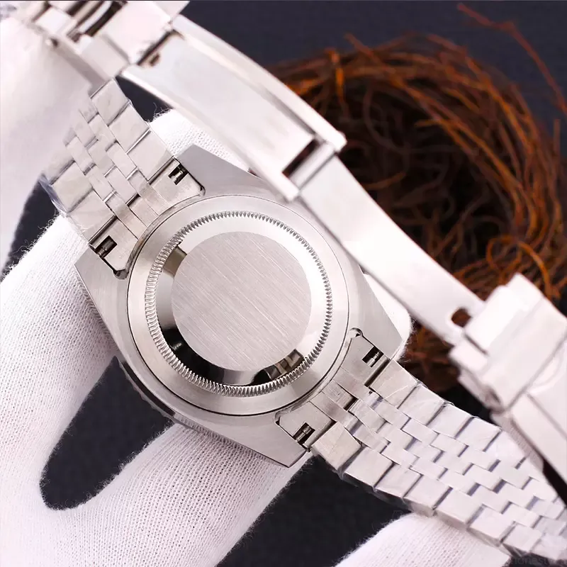 Reloj para hombre Reloj de pulsera Dhgate Bisel de cerámica negro Reloj de acero inoxidable de 40 mm 116710 Movimiento mecánico automático GMT Master 262z