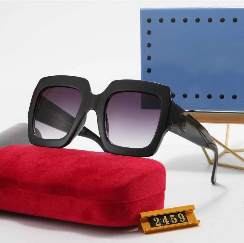Lunettes de soleil rondes de marque de conception classique de femmes UV400 lunettes en métal cadre en or lunettes hommes miroir verre lentille lunettes de soleil avec boîte319H