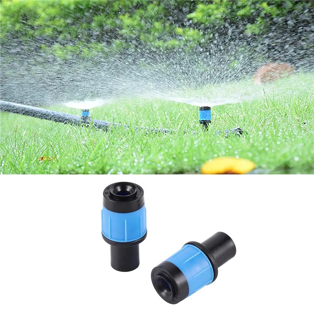 Cabeça de sprinkler de 6 mm 360 graus Sistema de irrigação por gotejamento de pátio de jardim ajustável