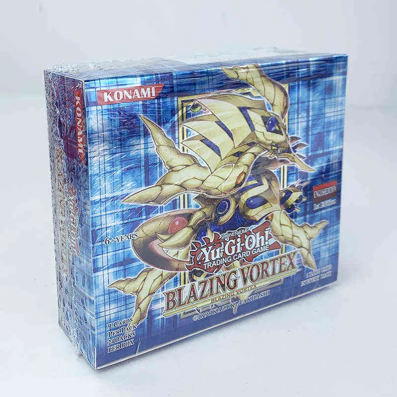 Yugioh Rare Flash Cards Yu Gi Oh Game Paper Cards Kids Toys Girl Boy CollectionChristmas stationery Gift G220311
