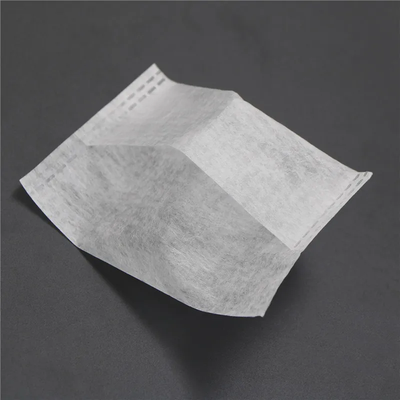 100 Teile/los Verkauf 7*10 CM Leere Papier Teebeutel Heißsiegelfilter Herb Lose Einweg-ei Sieb 220509