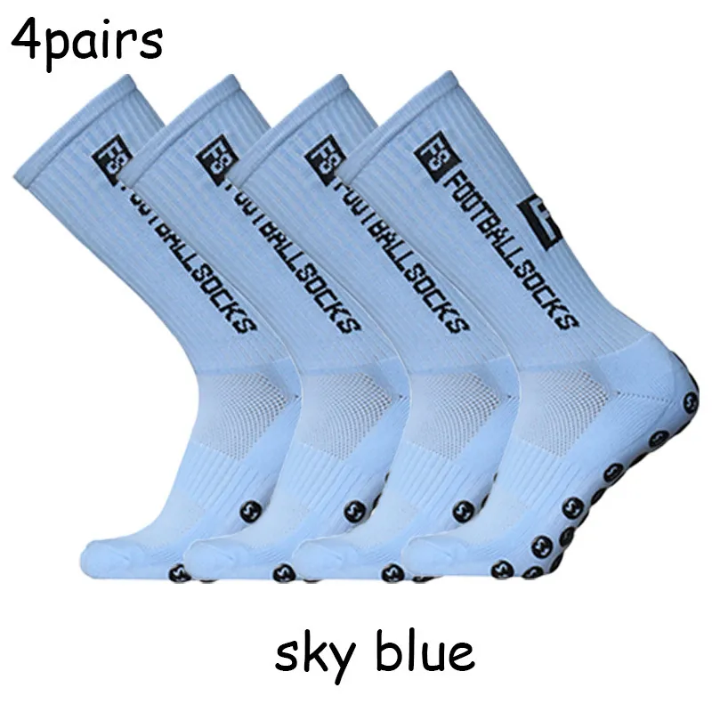 Set FS Football Socks Grip Non Slip Sport Professional Competition Rugby Soccer Men and Women 220518