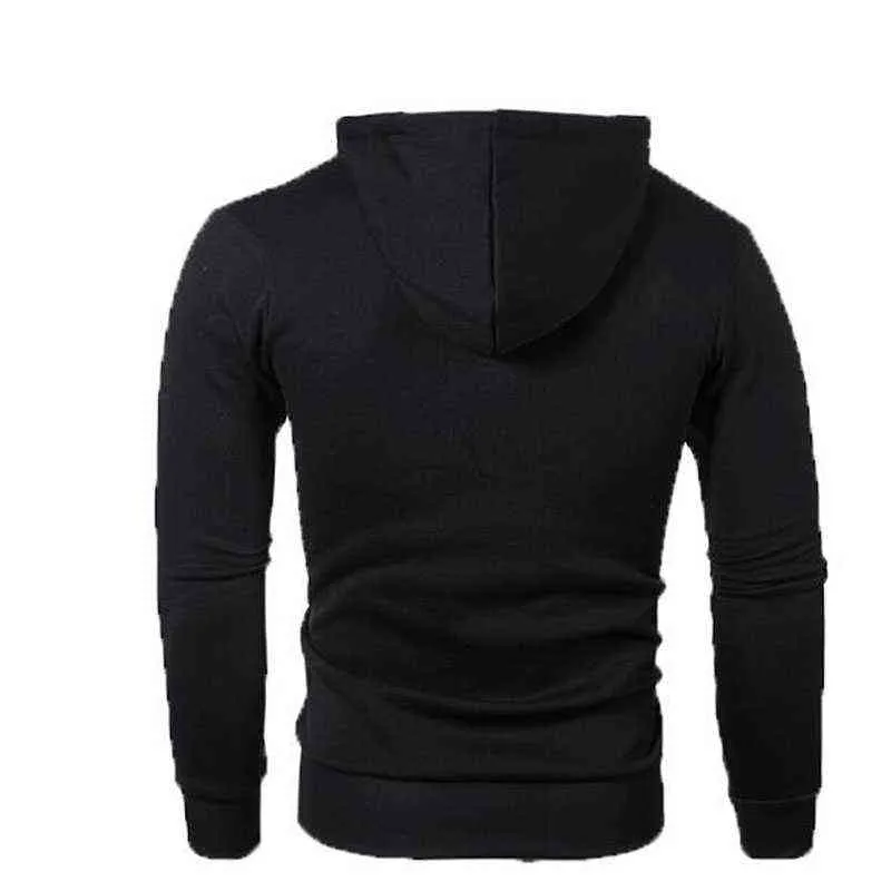 Heren Sweatshirt Lange Mouwen Herfst Lente Mannen Casual Vest Jasje 3D Gedrukt Herenkleding Mannen Hooded jas L220801