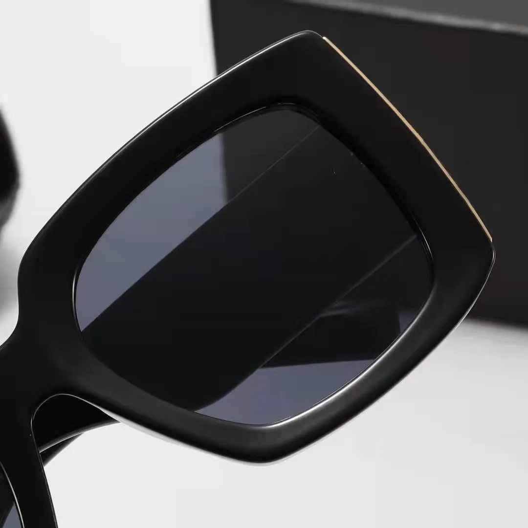 Mode Vierkante Zonnebril Brillen Zonnebril Designer Merk Zwart Metalen Frame Donkere Glazen Lenzen Voor Heren Dames Beter Bruin278K