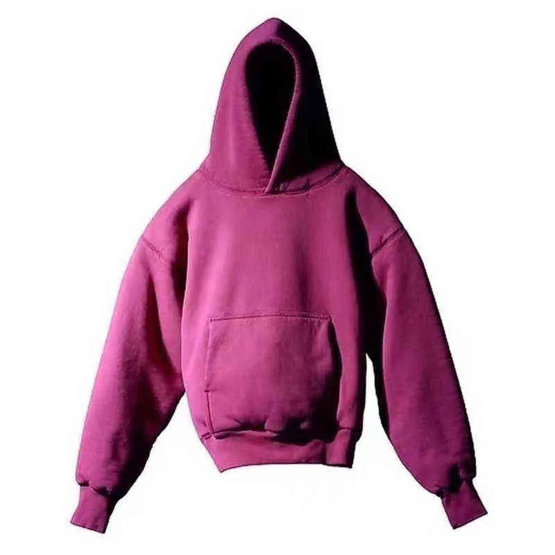 Double Layer säsong 6 hoodie män kvinnor högkvalitativ solid hoodie plus sammet fleece hooded ni tröjor t220721