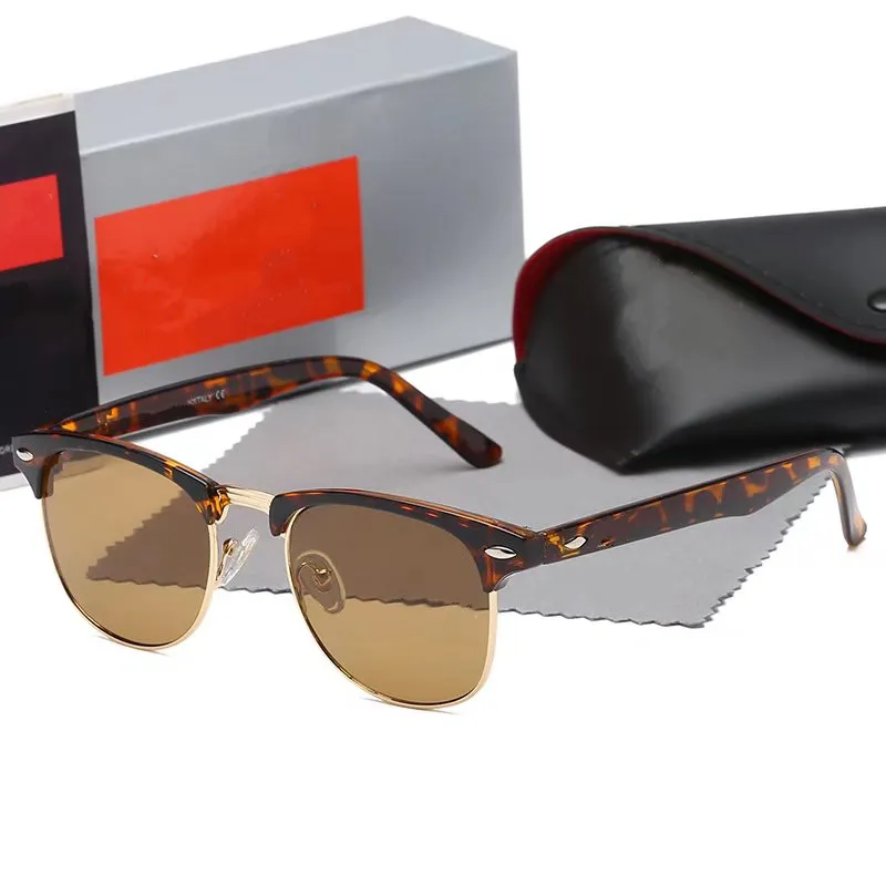 Högkvalitativ designer solglasögon män kvinnor klassiska solglasögon flygmodell G20 -linser dubbel bridge design lämplig mode be2790