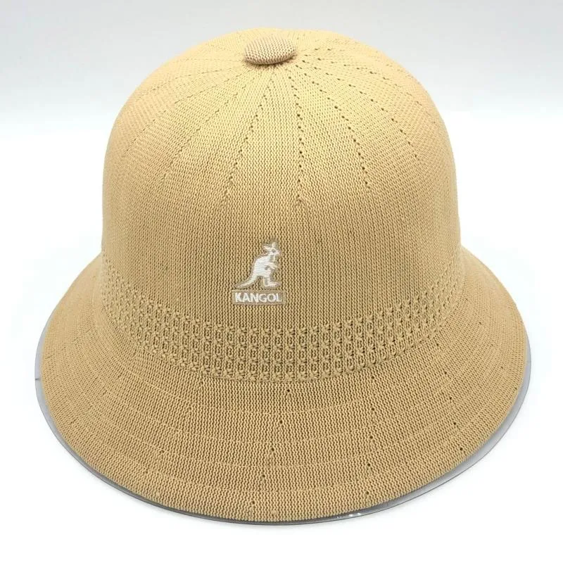 Berets Kangol Spring Summer Mens Womens Buckte Hats Dome дышащие сетчатые рыбак