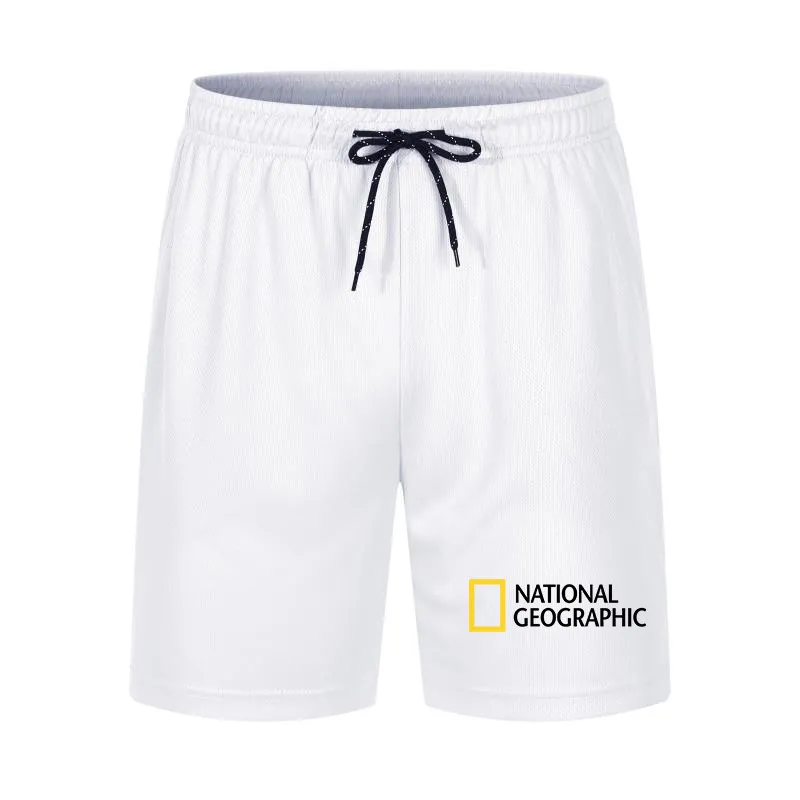 Summer Selling National Geographic Breathable Leisure Sports Men s Shorts Beach Comfortable 220714
