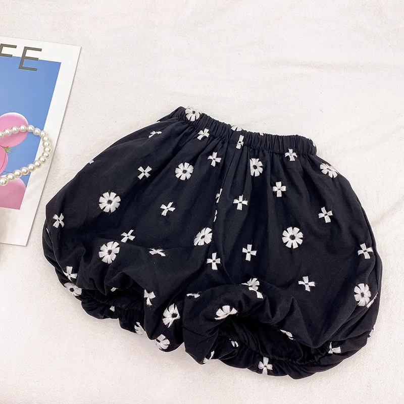 Roupas de roupas femininas Marca Toddler Girl FashionFits Black Color Cool Crop Crop e calça Crianças Clothing 220507