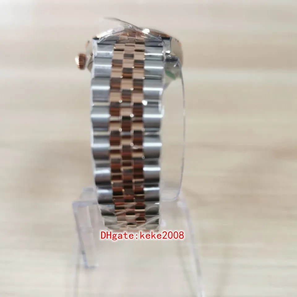 Montres-bracelets pour dames BPF 278381RBR 278381 Cadran diamant marron 31 mm Bracelet jubilé deux tons 316L Saphir luminescent Automatique me247U