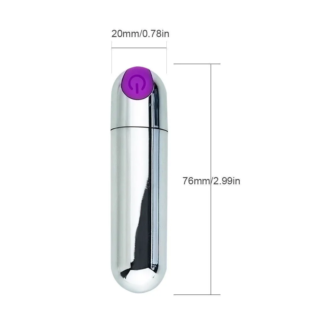 USB Krachtige Bullet Vibrator G-spot Clitoris Borst Anus Massage Mini Sterke Trillingen Volwassen Producten sexy Speelgoed voor Vrouwen sexyshop