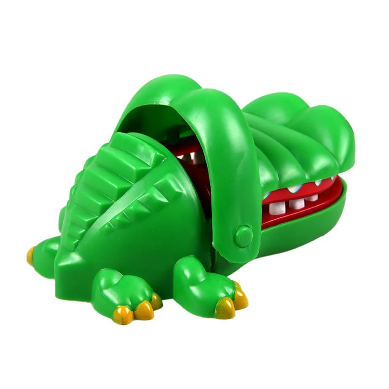 Blagues pratiques mordre dent morsure main doigt Alligator Bar jeu drôle Gags jouet cadeau pour enfants enfants 220628