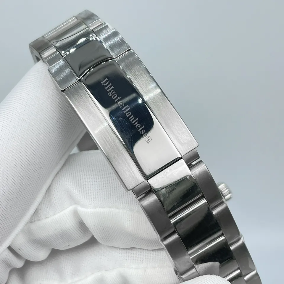 Upuść 36 mm damskie zegarek automatyczny Mint Zielona tarcza Luminous Diamond Bezel Sapphire Glass Miłośnicy WistWatch253x