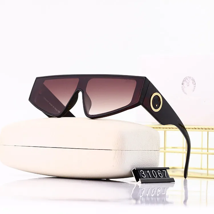 Nieuwe Vierkante Zonnebril Vrouwen Zwart Cat Eye Merk Designer Mannen Zonnebril Vrouwelijke Travel Driver Gradiënt Mode Oculos De Sol277c