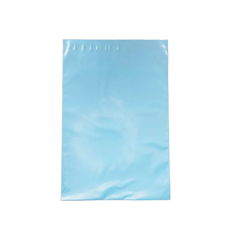 Blue Color Thicken Courier Packaging Bag PE Plastic Clothing Envelope Mailing Bags Waterproof Self Seal Storage