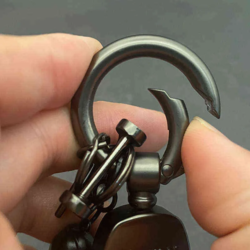 Porte-clés astronaute pendentif en cuir porte-clés anneau ornements cadeaux pour hommes et femmes voiture porte-clés accessoires AA220318