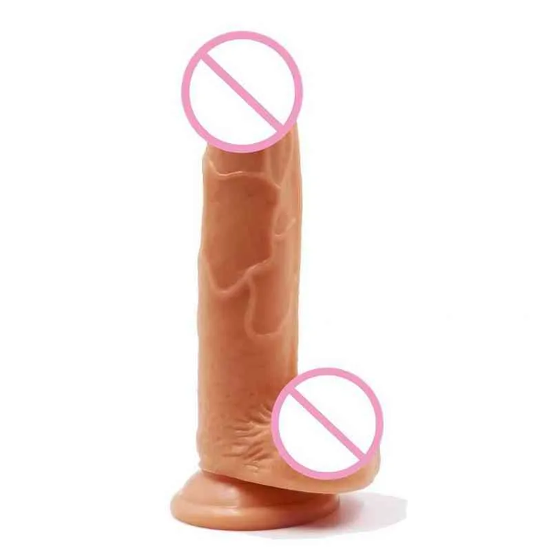 NXY Dildos S Best Selling Crystal Penis Otário com ovo 0316